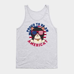 Proud To Be An Americat Tank Top